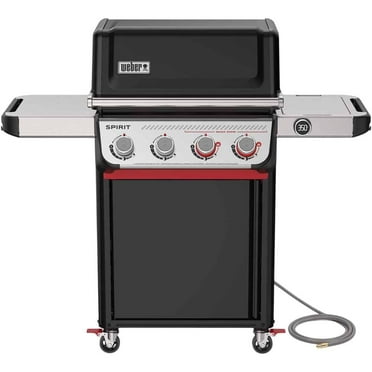 Weber Spirit E-425 25.5 Inch 4 Burner 35000 Btu Black Natural Gas Grill