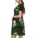 thumbnail image 2 of Balery Camouflage Skull Vestidos sueltos de manga corta para mujer, vestidos de verano 2025, vestidos casuales de corte A con vuelo., 2 of 6