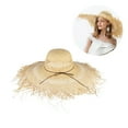 thumbnail image 2 of Breathable Wide Border Hat Camping Hiking Travel Hat Beautiful Witch Hat for Beach Vacations, 2 of 8