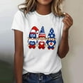 thumbnail image 2 of VerPetridure Patriotic Shirts for Women American Flag Shirt 4th of July Short Sleeve Crew Neck Graphic Tee USA Star Stripes Tops, 2 of 5
