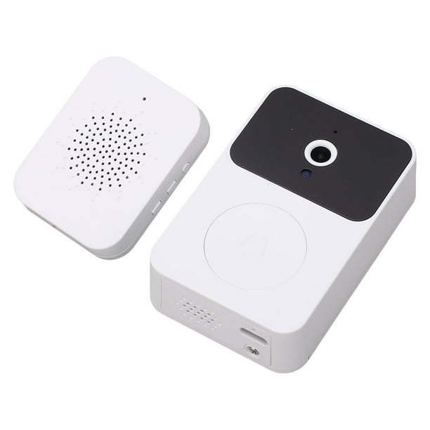 Cámara Timbre Inalámbrico Cámara Visión Nocturna Infrarroja Videollamada Fuentes De Voz 2,4G WiFi Timbre Cámara Para Hogares Oficina