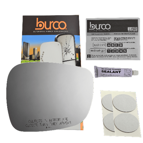 Fits 11-14 BMW X3 Right Pass Mirror Glass Lens Fit Over For w Auto Dimming Type