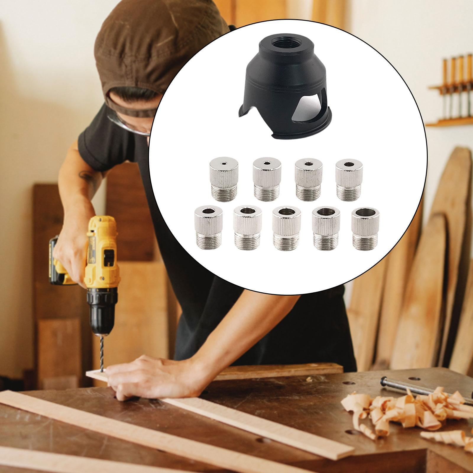 Woodworking Drill Locator Dowel Drill Guide Positioning Tool Self Centering Function for DIY Handicraft Projects