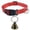 A, variant on Adjustable Nylon Livestock Collar with Copper Bell, Training Anti-Lost Collar for Goats Sheep Cattle Horses, Loud Bell for Tracking Farm Animals Style A A