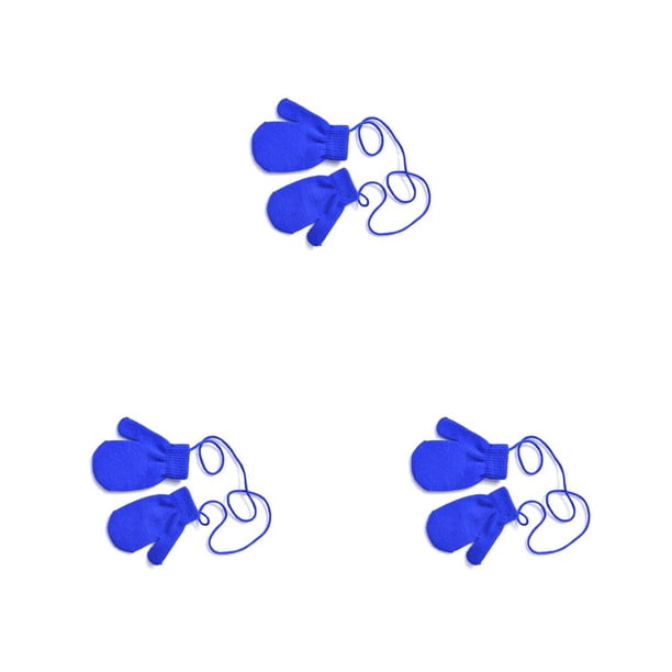 Sonducket 1 par de guantes para niños pequeños, adorable manopla de punto para niños, cubiertas de mano para manualidades, accesorio de ropa, Type1 NO1