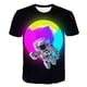 thumbnail image 1 of Camisetas de astronauta para niños, disfraces, camisetas de verano para niños y niñas, camisetas de 1 a 14 años con estampado 3D de dibujos animados de astronauta, ropa informal 12T Gao Jinjia LED, 1 of 2