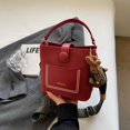 thumbnail image 2 of Bolso Bandolera Tipo Cubo para Mujer Con Correa Ancha El Hombro, 2 of 9