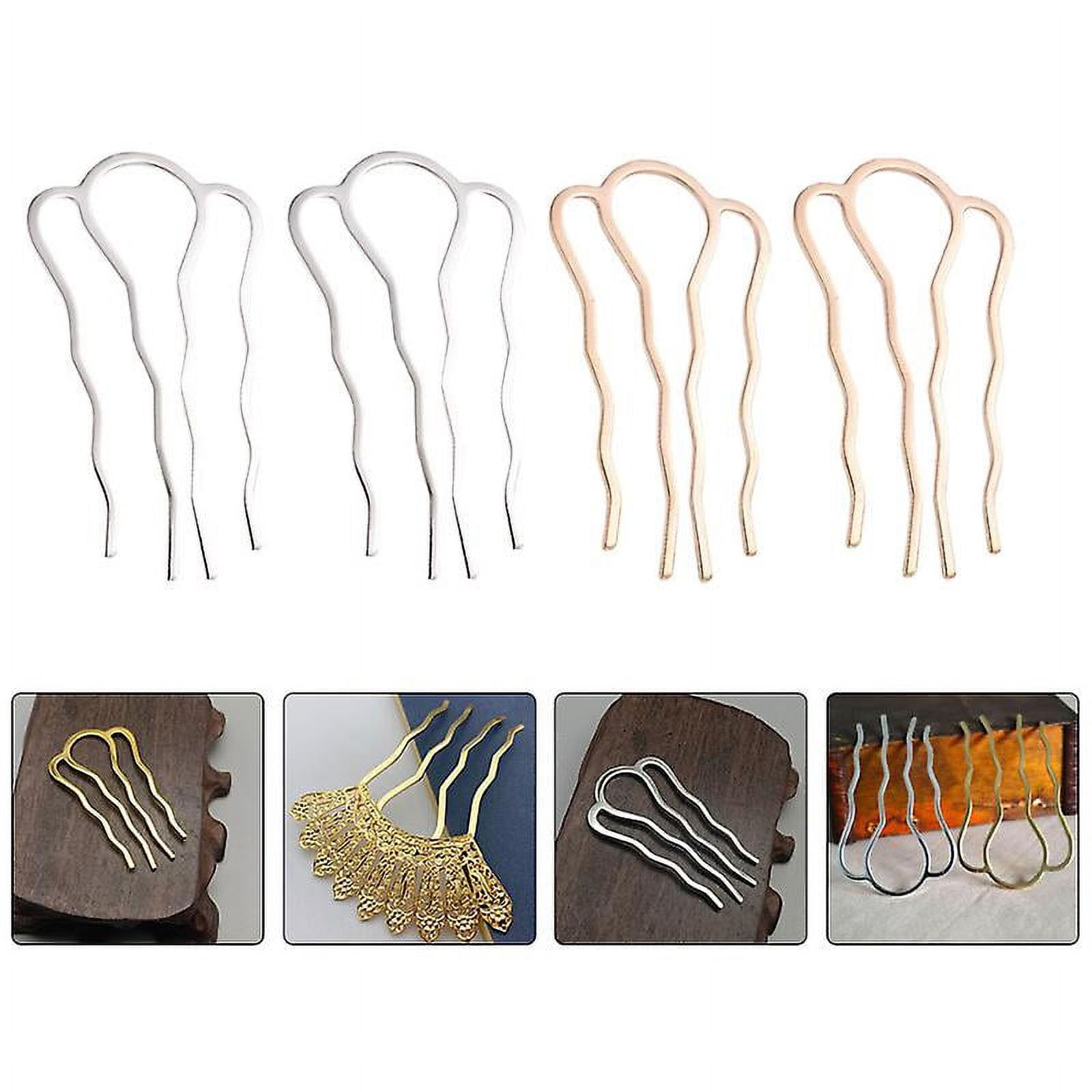 8pcs Diy Hair Clips