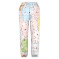 thumbnail image 5 of Ruyang Toddlers Cute Animal Print Pants Summer Elastic Waist Baggy Casual Pants Outdoor Jogger Trousers with Pockets, 5 of 5