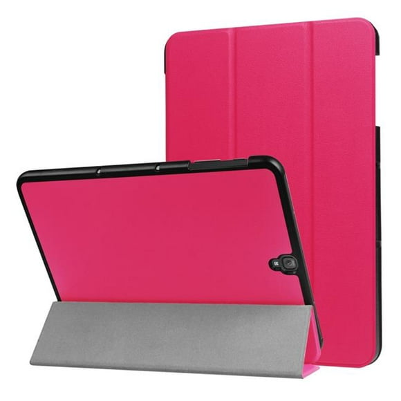 Tuff Luv C4-93 Smart Cover & Stand pour Samsung Galaxy Tab S3 9.7 - Rose