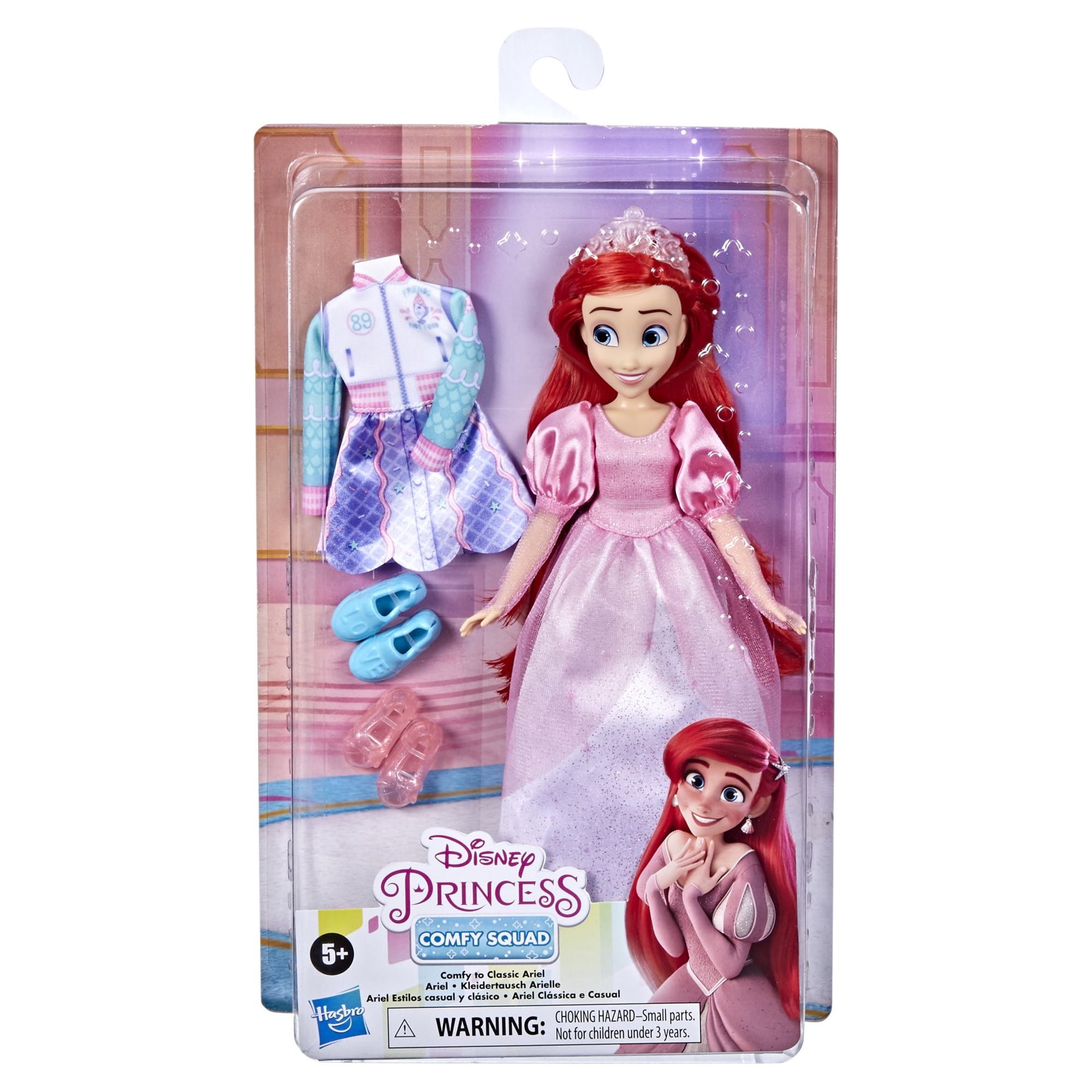 Disney Princess Comfy Squad Comfy to Classic Ariel Doll - image 3 of 6