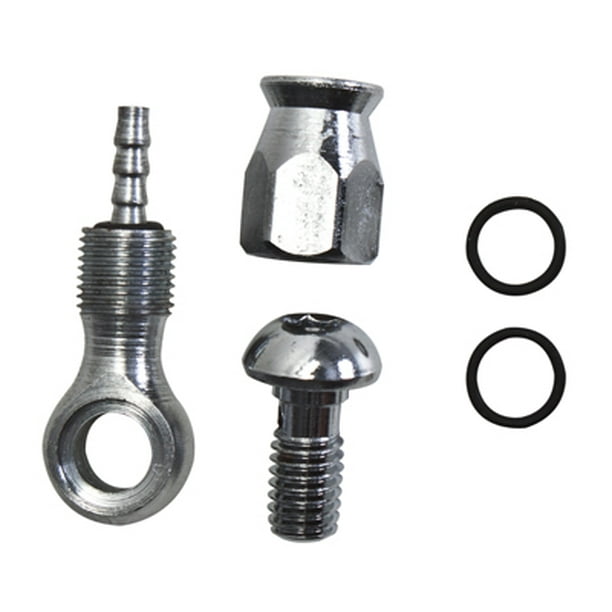 Clarks Disc Brake Hose Fitting Kit Caliper, HFC1, Shimano Walmart