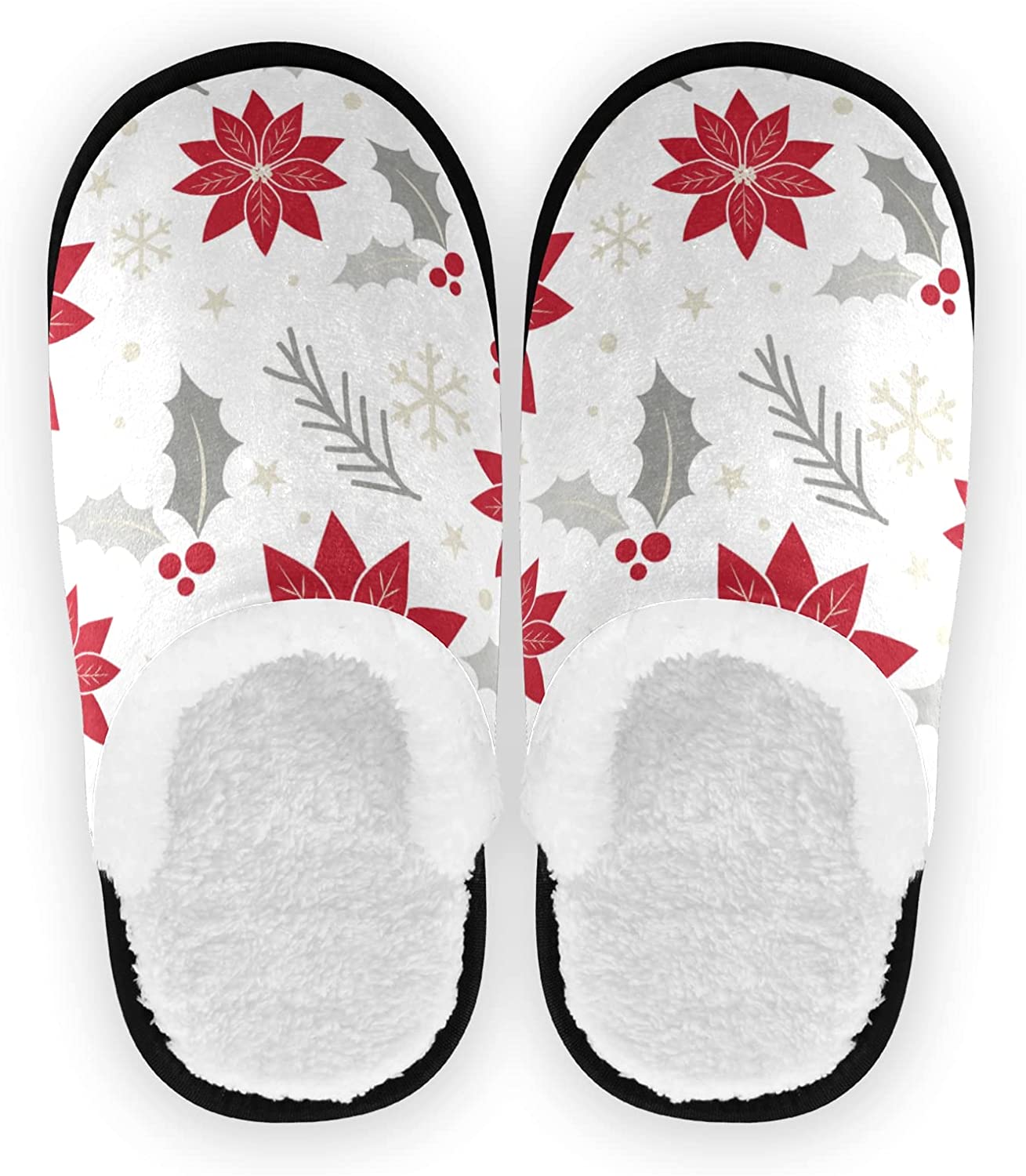 Autumn Leaves In Cartoon Style Slippers 