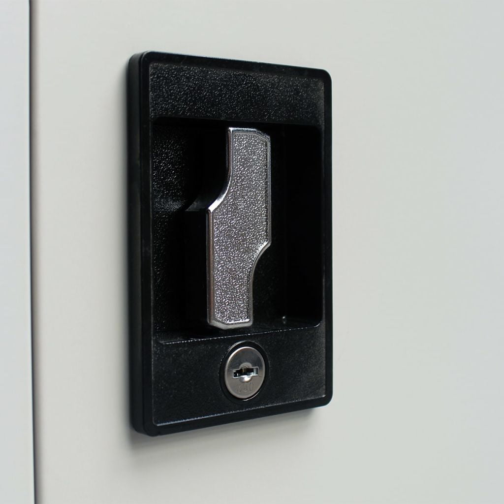 Metal Storage Cabinet, Locking Adjustable Storage Cabinet for Garage Office