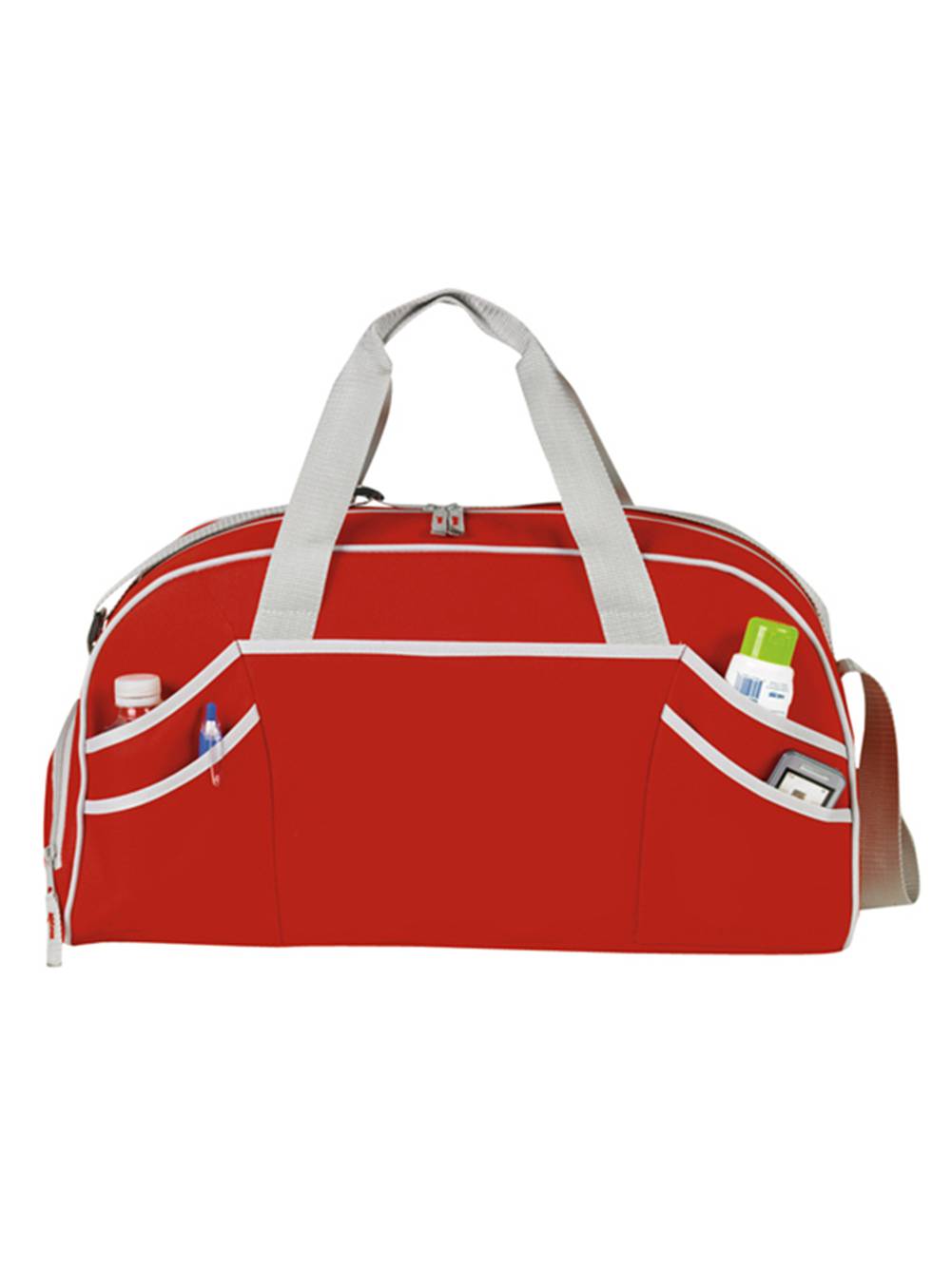 CM Fusion Sports Duffle Bag Red