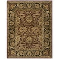 thumbnail image 5 of SAFAVIEH Classic Shanelle Traditional Wool Area Rug, Burgundy/Black, 3' x 5', 5 of 5