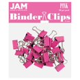 thumbnail image 1 of Clips Para Carpetas Coloridos De Jam Paper - Extra Pequeños - 3/5 Pulgadas (15 Mm) - Clips Para Carpetas Rosas - Paquete De 30, 1 of 5