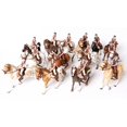 thumbnail image 3 of Realistic Horse Set with Rider ,Saddle,Bridle Farm Animal Model Figures Decoration Cake Topper Educational Toys For Kids, 3 of 5