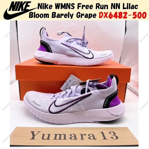 Nike WMNS Free Run NN Lilac Bloom Barely Grape DX6482-500 Women's Size