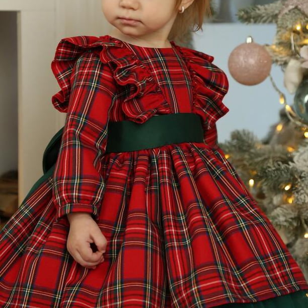 newborn plaid christmas dress Amazon.com: Bonnie Jean Girl's Christmas Dress