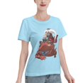 thumbnail image 2 of Women's Basic Short Sleeve T-Shirt Naruto Master Naruto, 2 of 6