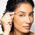 thumbnail image 2 of Tweezerman Mini Slant Travel Tweezers for Eyebrows, Facial Hair (Blooming Lilac), 2 of 4