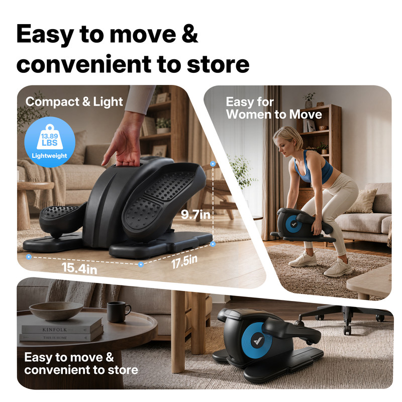 Merach Under Desk Electric Elliptical Machine photo 5
