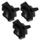 thumbnail image 2 of Juego de 3 tornillos universales para casco de motocross, repuesto de visera, color negro, para reparación de casco de motocicleta, 2 of 8
