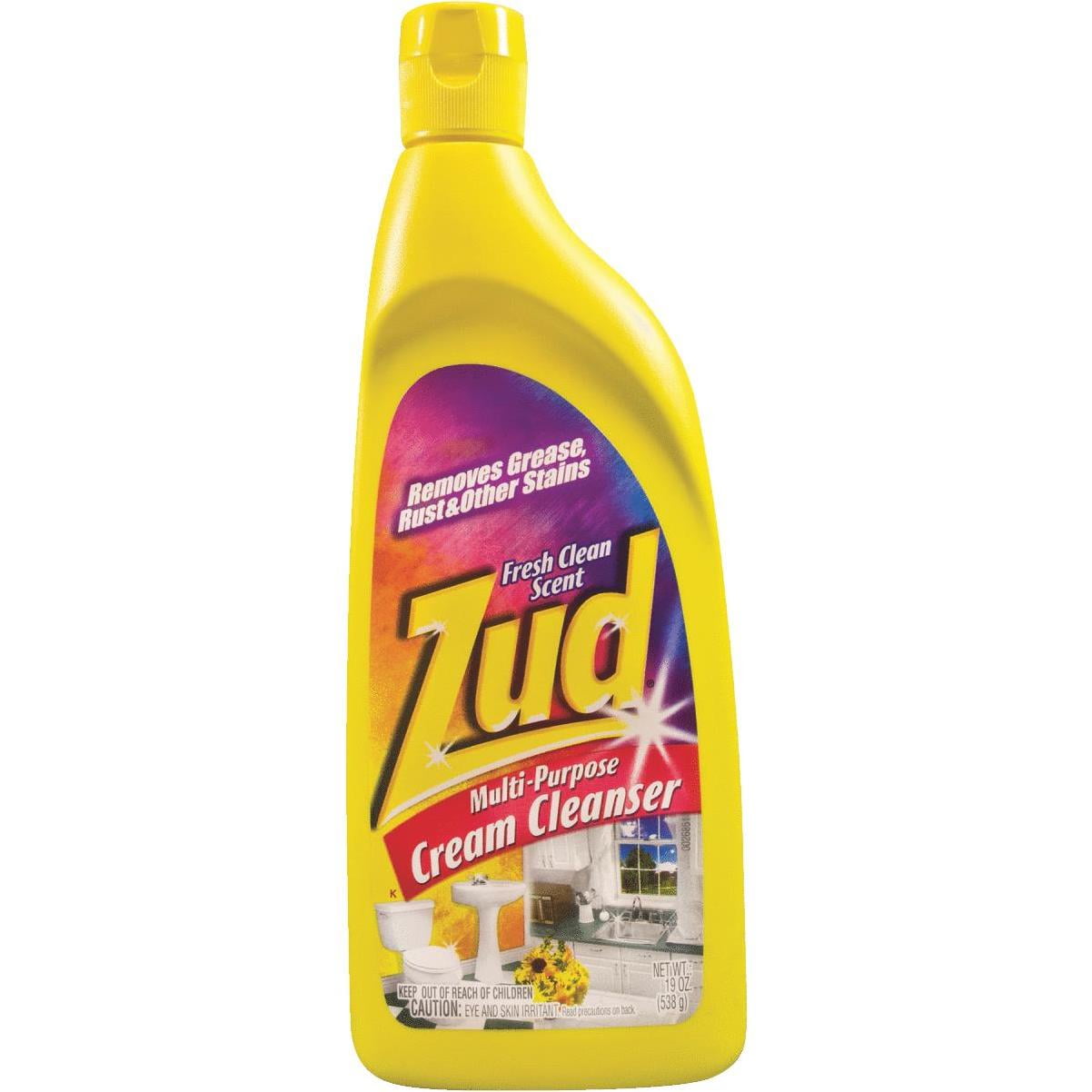 Zud Fresh Clean Scent Heavy Duty Cleaner 19 oz Cream Pack Of 2