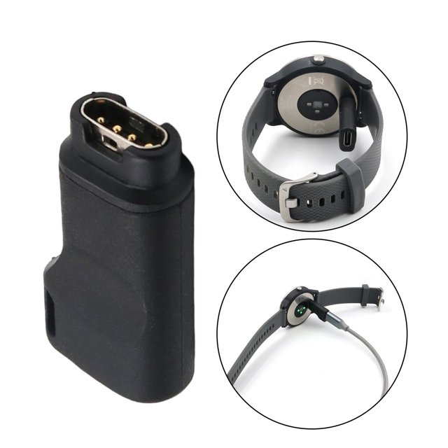 Adaptador convertidor de usbompatible con FENIX 5 / 5X / 5S / 6 / 6X / 6S Reemplazo de plástico accesorio Durable Fernando adaptador convertidor