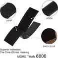 thumbnail image 4 of 25mm Wide Stick-on Hook & Loop Fastener Tape Nylon Self Adhesive Sticker Back Removable Hook Loop Tape DIY Craft Accessories Stick-on white 25mm 2 meter, 4 of 6