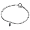 thumbnail image 3 of Charm Calavera Realista SkullDark01 5Pzas PPlata S925 Chapa Colgante Sencillo Cráneo/Serpiente Plata/Negro Caja Blanca 4, 3 of 4