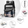 thumbnail image 3 of Wednesday Backpacks Basic Shoulder Daypack Bookbag Satchel Knapsack Rucksack-XTYD1760, 3 of 3