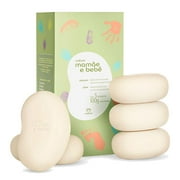 Natura Bar Soap Mame Beb Sabonete Infantil For Your Baby's 5x100g/5x3.52 oz