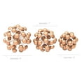 thumbnail image 3 of Marvelous Metal Table Decor Copper Set Of 3, 3 of 3