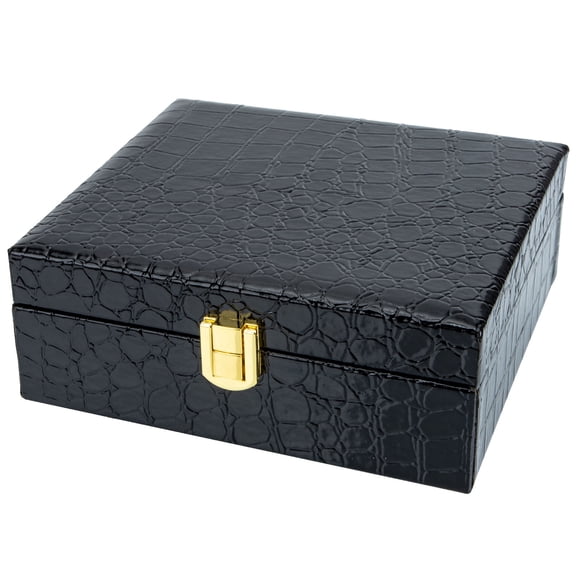 MIPCASE Wooden Flip Type Cigar Box Portable Humidor Assorted Color for Storage Use
