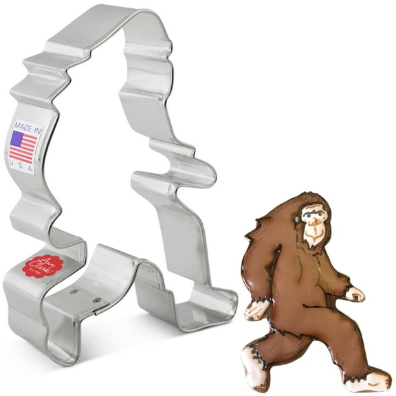 Ann Clark Bigfoot Cookie Cutter 4.5", Made in USA