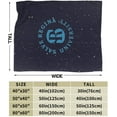 thumbnail image 3 of Salve Regina University Logo Fleece Blanket, Very Soft Microfiber Flannel Blanket for Couch Warm and Cozy for All Seasons, 3 of 6