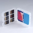 thumbnail image 1 of Raindrops 20Pack Memory Card Storage Box Abs White 8 Slots Design for Cards Travel Protection, 1 of 8