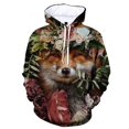 thumbnail image 2 of Sudadera con capucha con estampado 3D de zorro para hombre, moda de primavera y otoño, jersey de manga larga, sudadera informal para niños, sudaderas con capucha geniales de calle, 2 of 4
