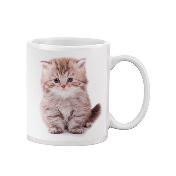 Sitting Little Kitten Mug  -Image by Shutterstock,
