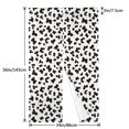 thumbnail image 3 of Door Curtain 34x56in Two Pieces Of Uniform Is Not Easy To Wrinkle The Room Shade And Dustproof For The Wall On The Door Or Window Simple Cow-Print Pattern1_1, 3 of 5