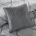 thumbnail image 6 of 12 Piece Complete Bed Set-Color:Silver,Size:Cal King, 6 of 8