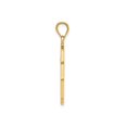 thumbnail image 2 of 14K Yellow Gold Hamsa Pendant Necklace  with Chain, 2 of 4