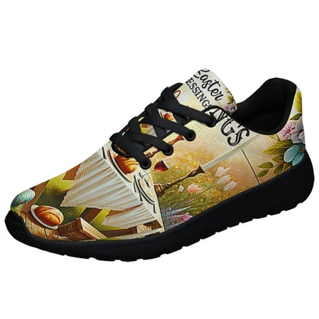 

Happy EaStr Day EaStr Blessings Shoes Sneakers Black Size 10.5