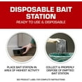 thumbnail image 5 of Rat and Mouse Killer Disposable Stations for Indoor/Outdoor Use: Child and Dog Resistant, Pre-Filled, Easy Monitoring, 2-Pack, 5 of 5