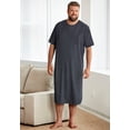 thumbnail image 2 of KingSize Men's Big & Tall Lightweight T-Shirt Nightshirt, 2 of 2