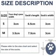 thumbnail image 3 of Calcetines para perros, calcetines antideslizantes para perros, calcetines protectores para perros, calcetines para perros, zapatos para perros, botas para perros, control de tracción para perros peq, 3 of 4