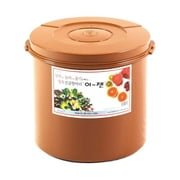 E-Jen Premium Kimchi, Sauerkraut Probiotic Fermentation Container with Inner Vacuum Lid Round (3.1 gal/ 12L)