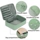 thumbnail image 5 of Bolsa de cosméticos portátil, bolsa de almacenamiento, neceser de mujer con compartimento desmontable, verde maca, 5 of 5
